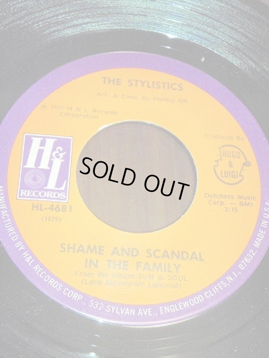 画像1: STYLISTICS♪SHAME AND SCANDAL IN THE FAMLY♪ (1)