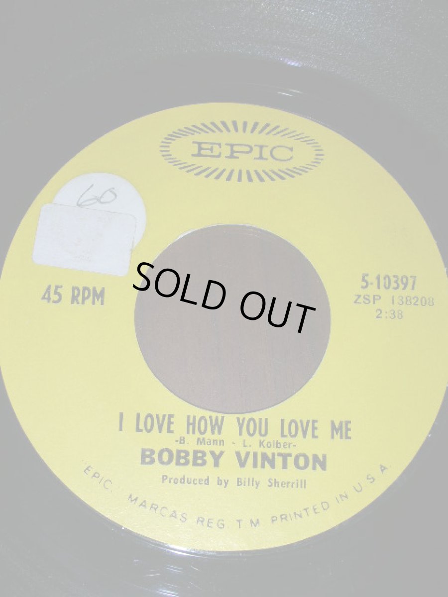 画像1: BOBBY VINTON♪I LOVE HOW YOU LOVE ME♪ (1)