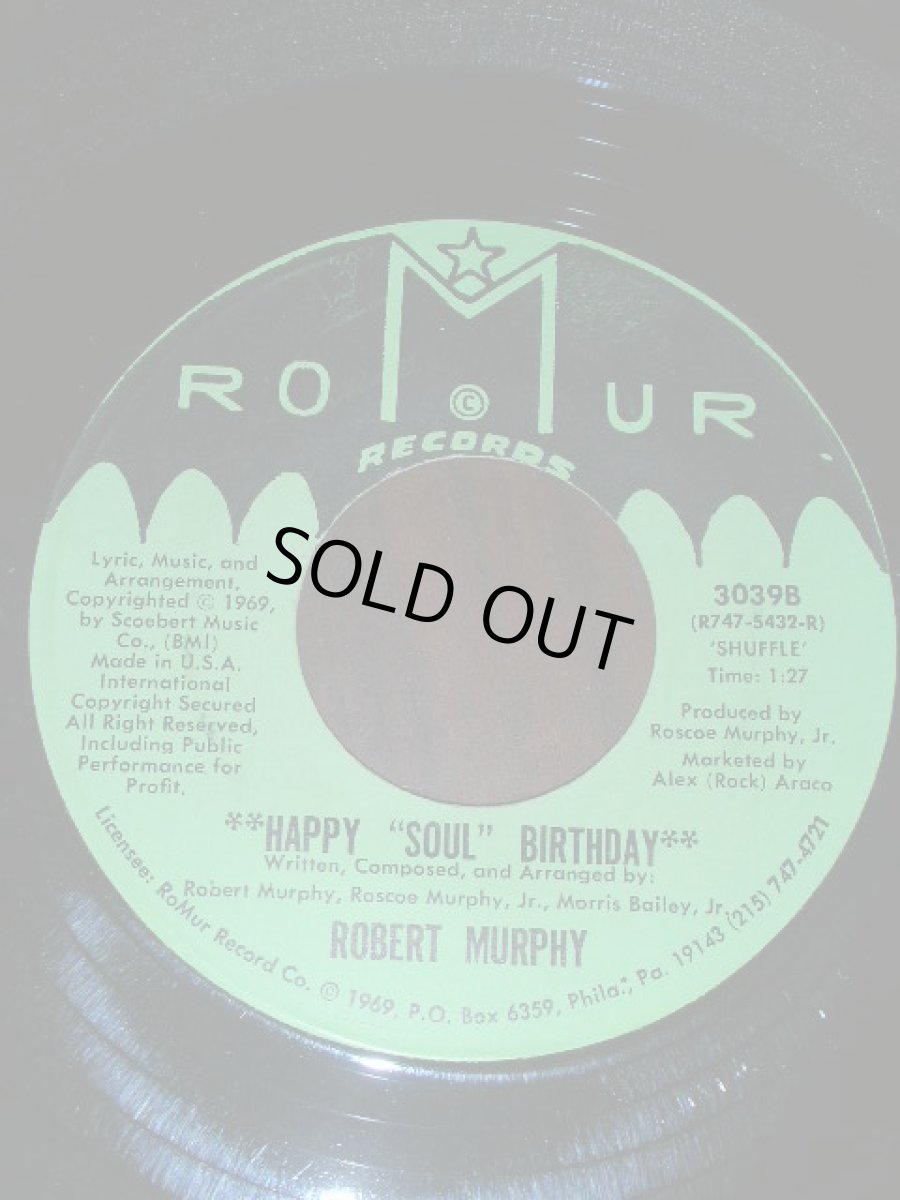 画像1: ROBERT MURPHY♪HAPPY SOUL BIRTHDAY shuffle♪ (1)