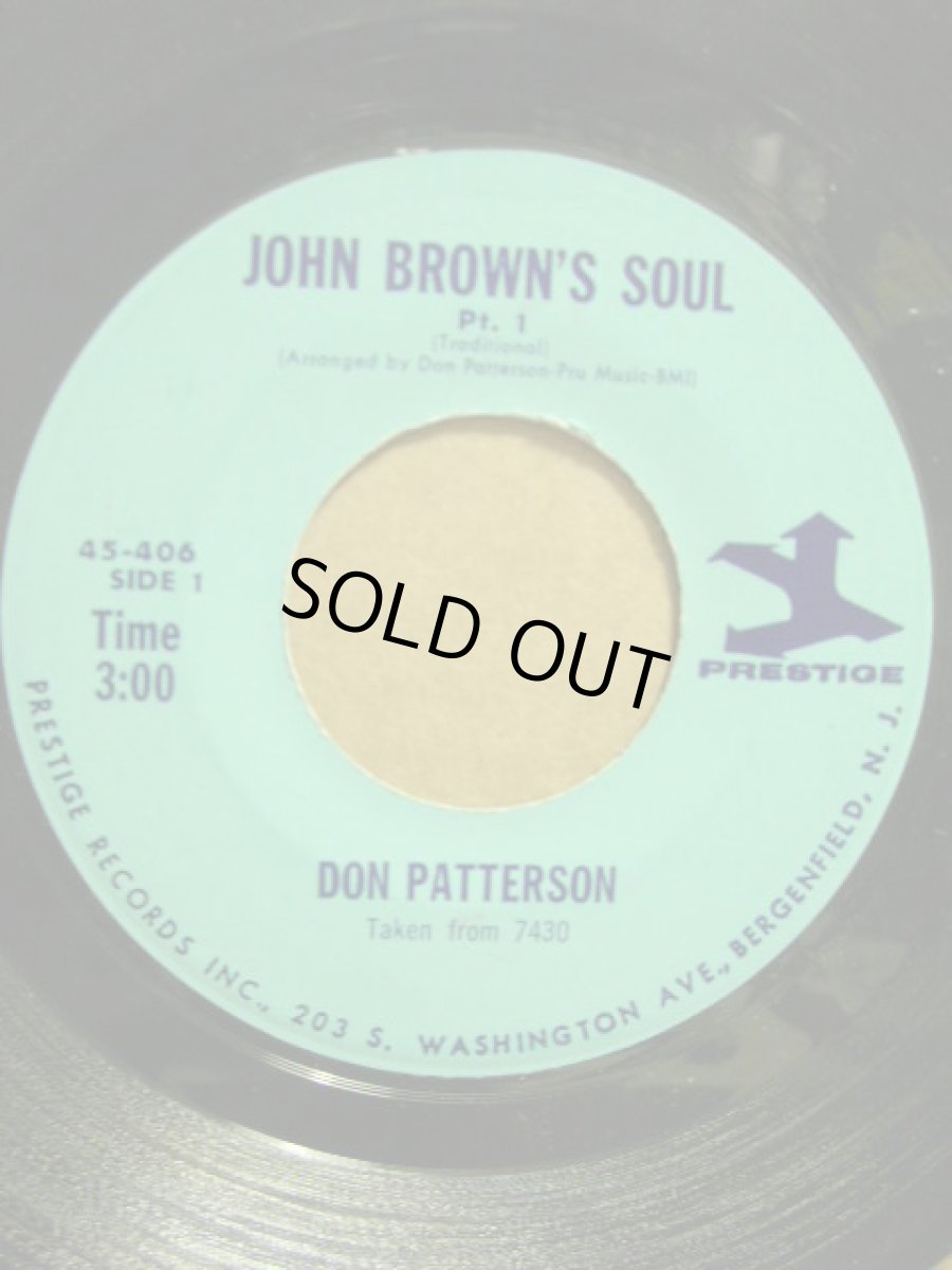 画像1: DON PATTERSON♪JOHN BROWN'S SOUL♪ (1)