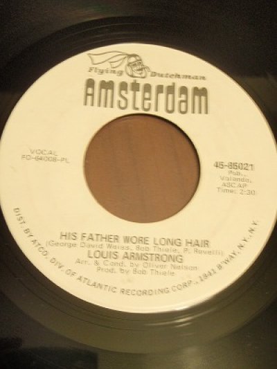 画像1: LOUIS ARMSTRONG♪WHAT A WONDERFUL WORLD♪