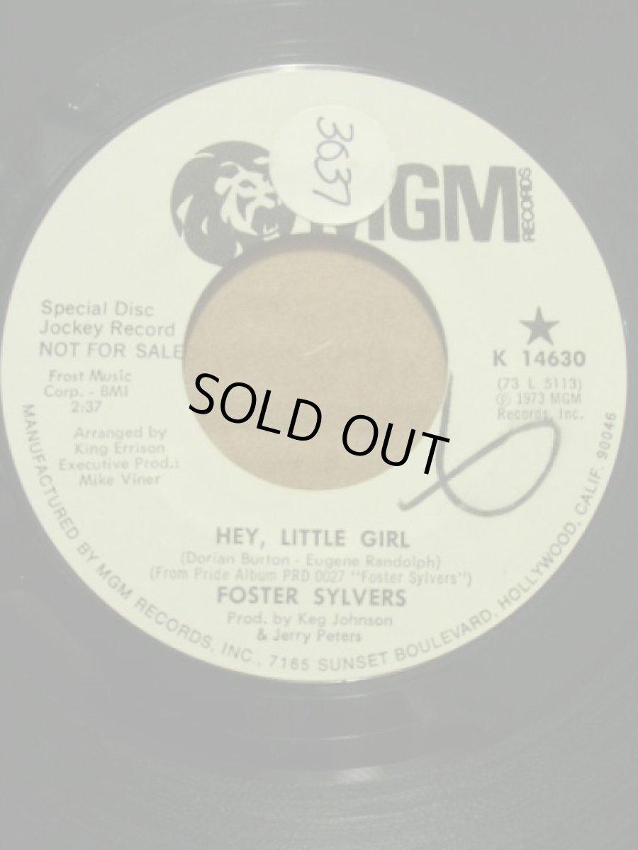 画像1: FOSTER SYLVERS♪HEY, LITTLE GIRL♪ (1)