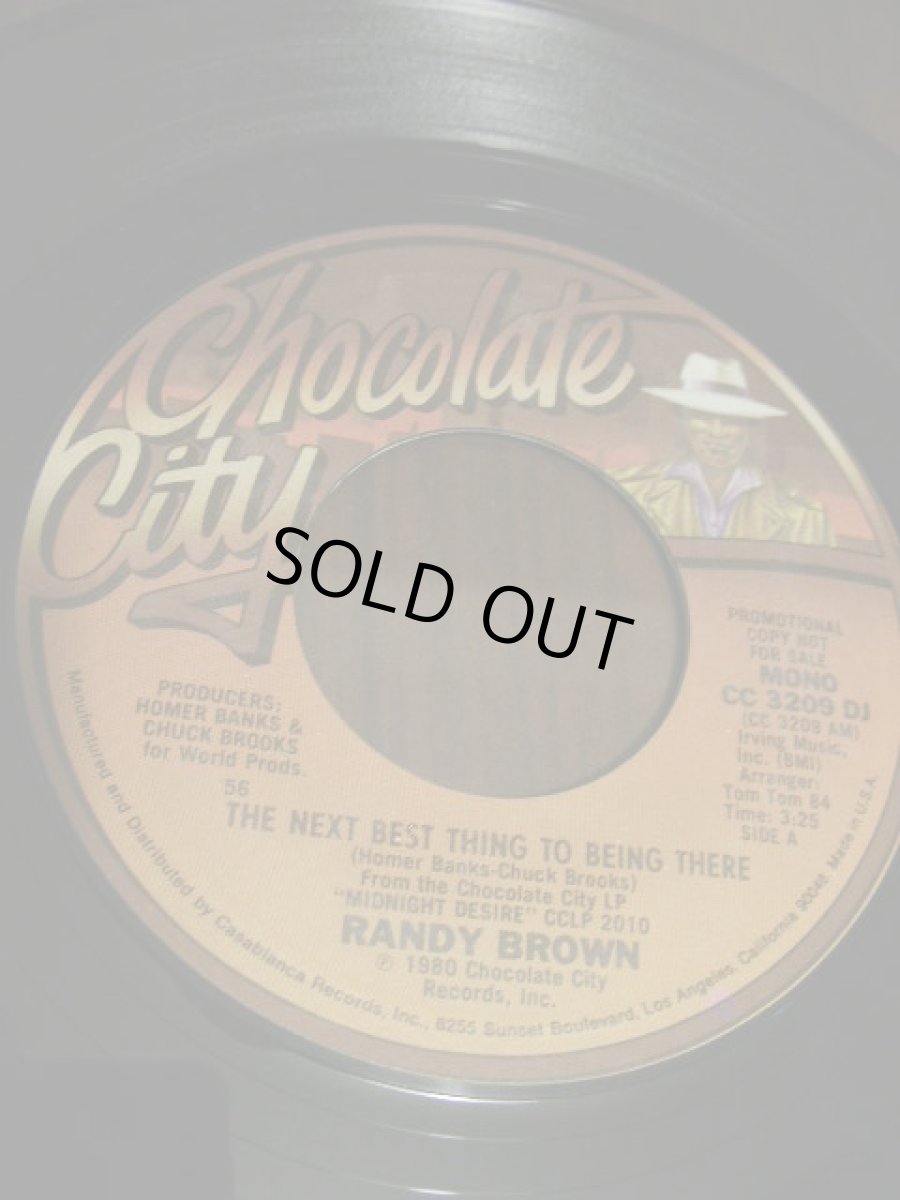画像2: RANDY BROWN♪THE NEXT BEST THING TO BEING THERE♪ (2)