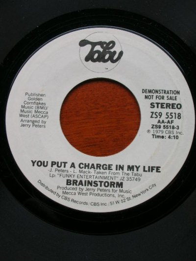 画像1: BRAINSTORM♪YOU PUT CHARGE IN MY LIFE♪