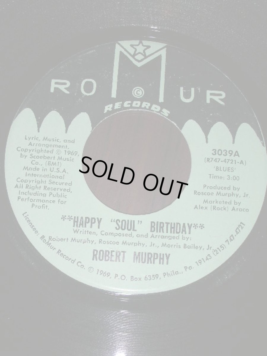 画像1: ROBERT MURPHY♪HAPPY SOUL BIRTHDAY♪ (1)