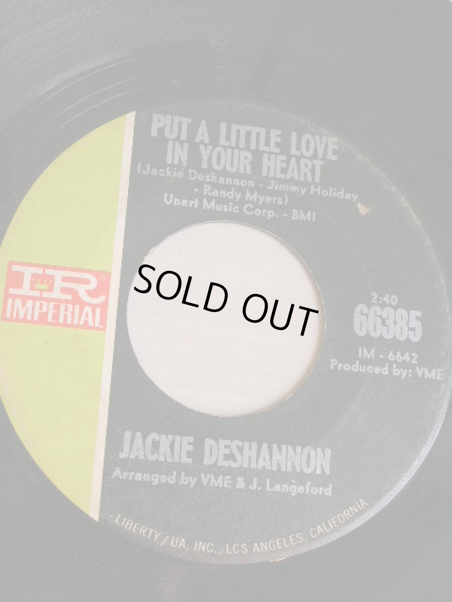 画像1: JACKIE DESHANNON♪PUT A LITTLE LOVE IN YOUR HEART♪ (1)