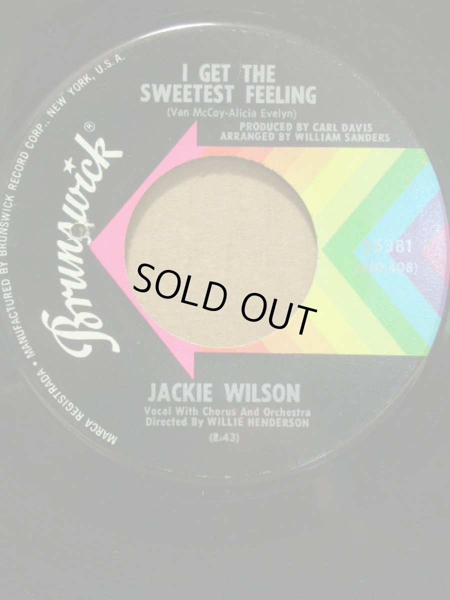 画像1: JACKIE WILSON♪I GET THE SWEETEST FEELING♪ (1)