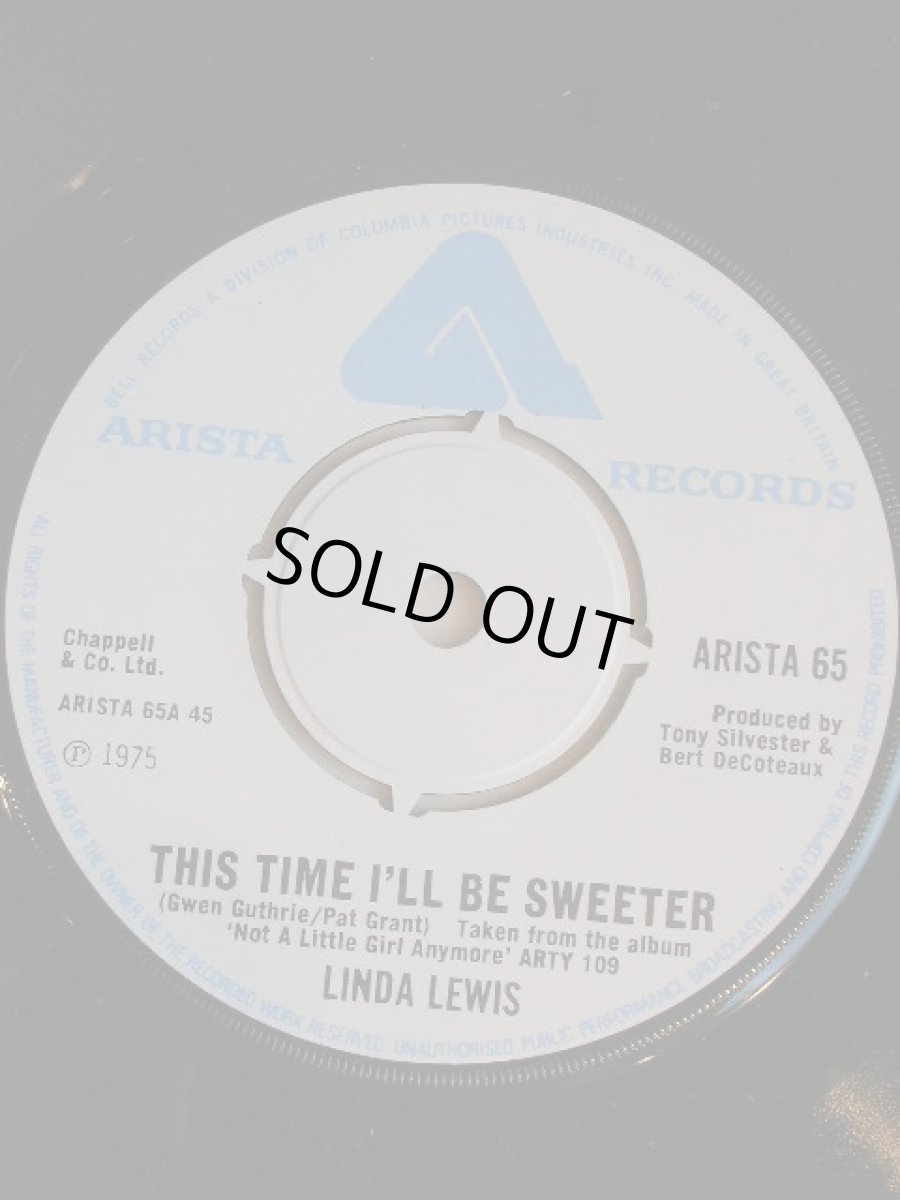 画像1: LINDA LEWIS♪THIS TIME I'LL BE SWEETER♪ (1)