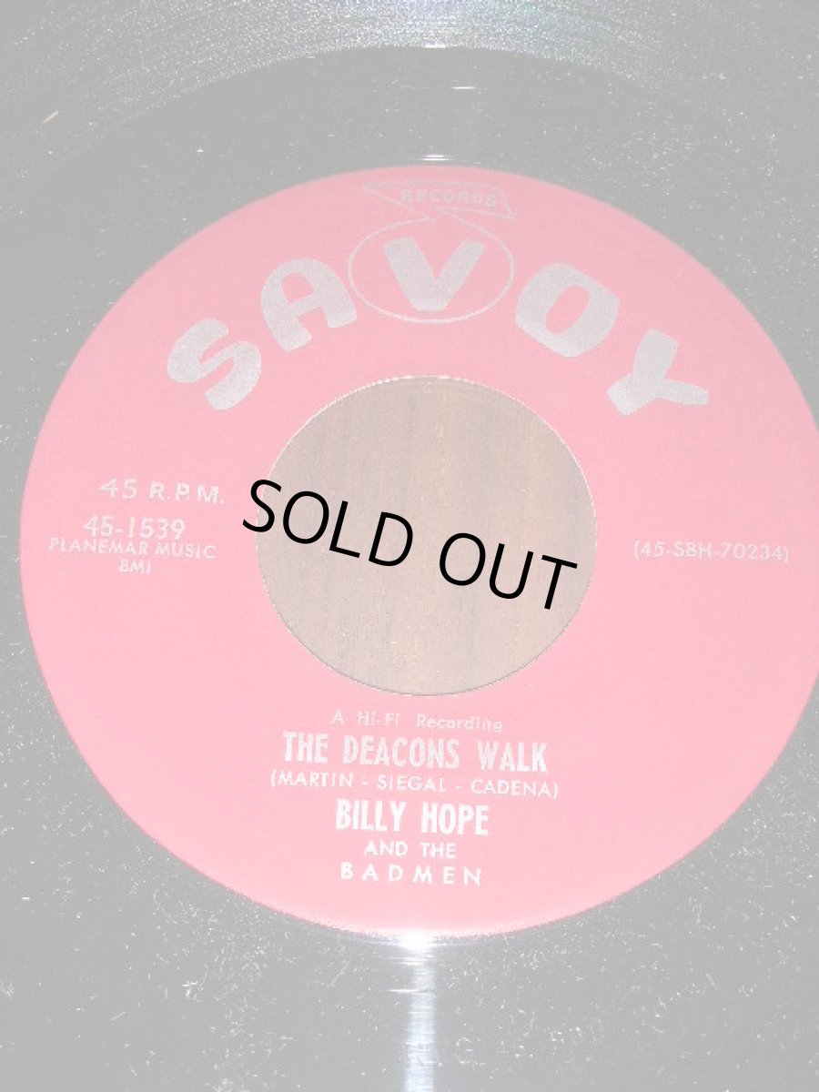 画像2: BILLY HOPE♪BAD TIMES♪ (2)