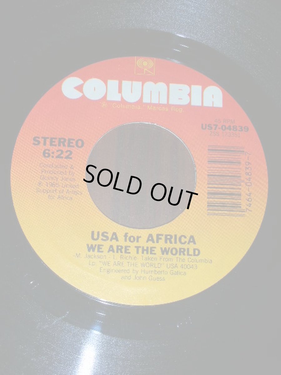 画像1: USA FOR AFRICA♪WE ARE THE WORLD♪ (1)