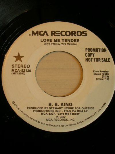 画像1: B.B. KING♪LOVE ME TENDER♪