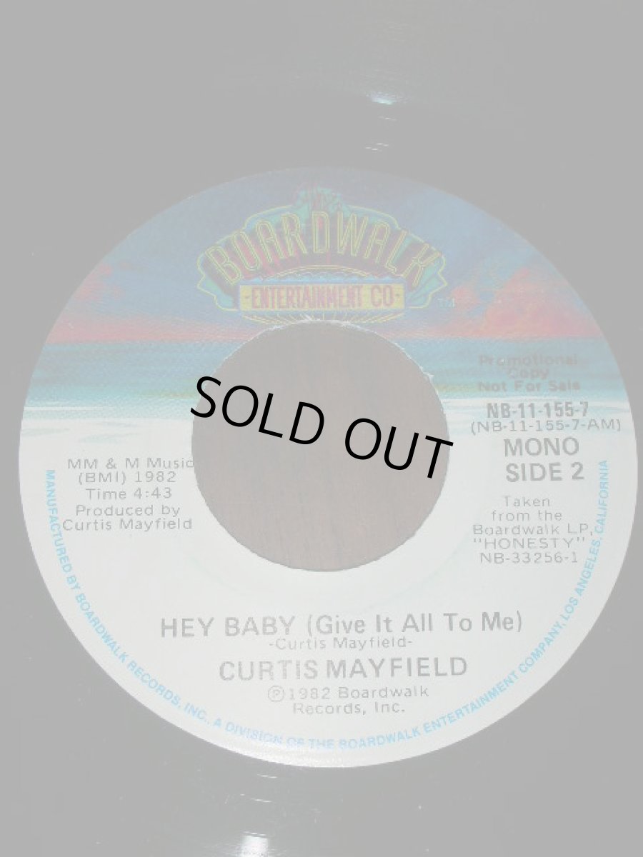 画像2: CURTIS MAYFIELD♪HEY BABY♪ (2)