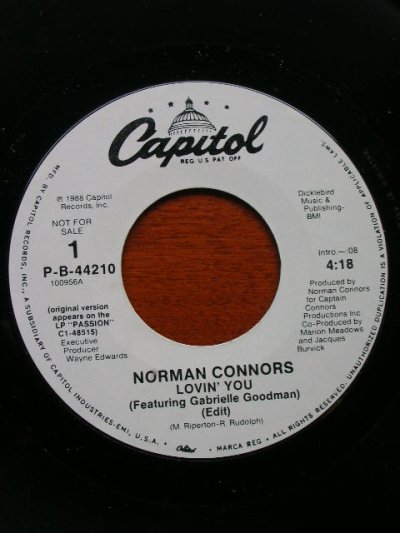 画像1: NORMAN CONNORS♪LOVIN' YOU♪