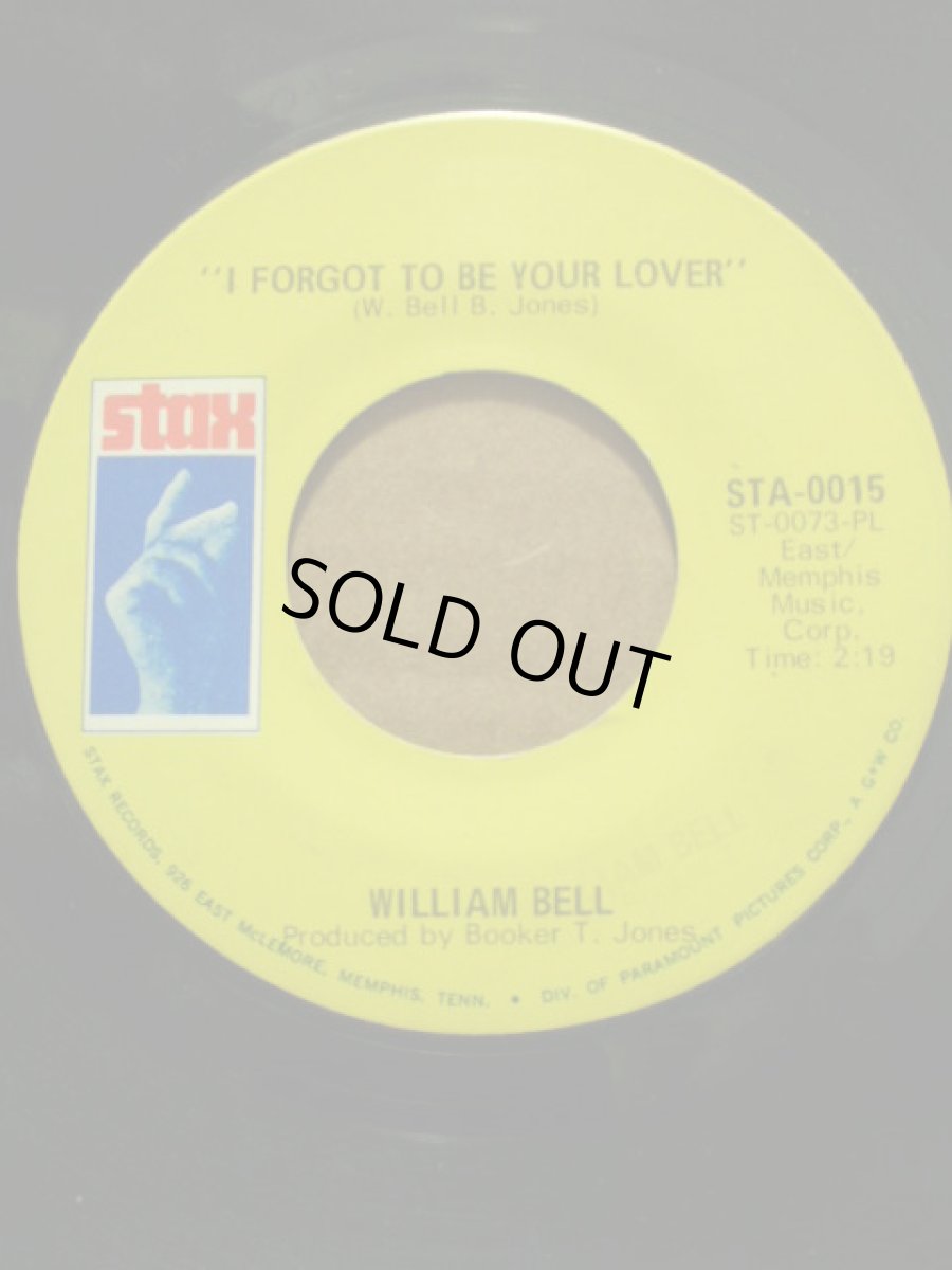 画像1: WILLIAM BELL♪I FORGOT TO BE YOUR LOVER♪ (1)