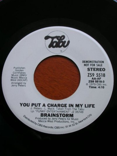 画像1: BRAINSTORM♪YOU PUT CHARGE IN MY LIFE♪