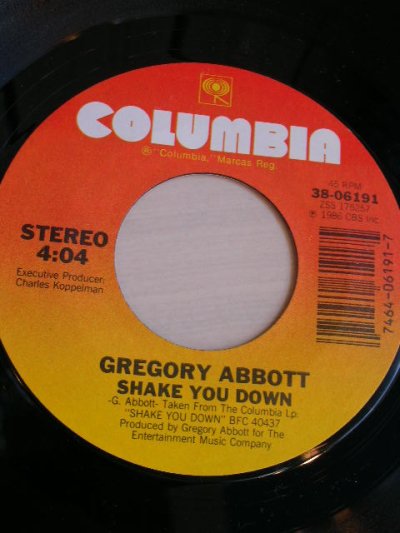 画像1: GREGORY ABBOTT♪SHAKE YOU DOWN♪