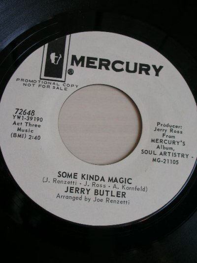 画像1: JERRY BUTLER♪I DIG YOU BABY♪