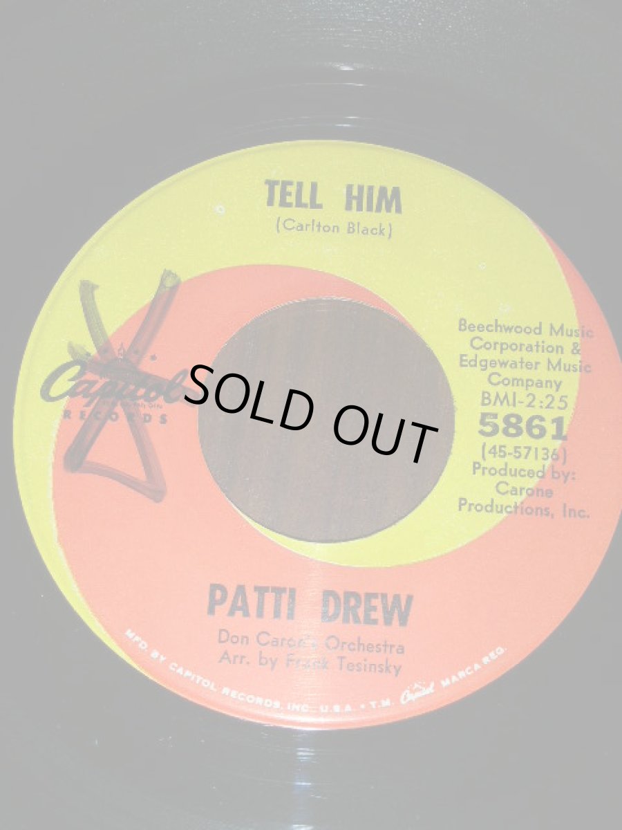 画像1: PATTIE DREW♪TELL HIM♪ (1)