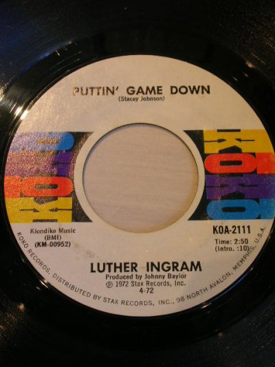 画像1: LUTHER INGRAM♪IF LOVEING YOU IS WRONG I DON'T WANT TO BE RIGHT♪