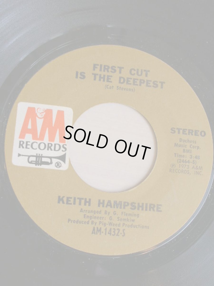 画像1: KEITH HAMPSHIRE♪FIRST CUT IS THE DEEPEST♪ (1)