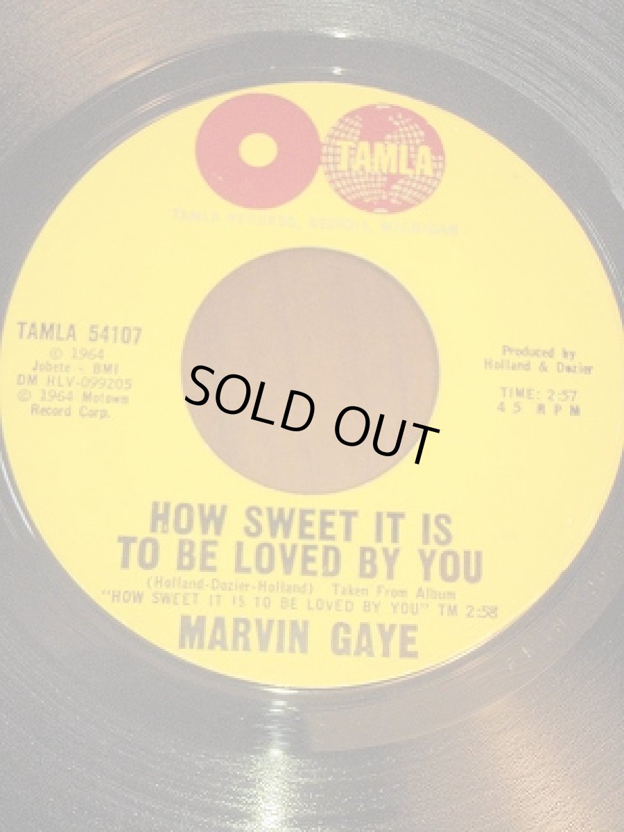 画像1: MARVIN GAYE♪HOW SWEET IT IS TO BE LOVED BY YOU♪ (1)