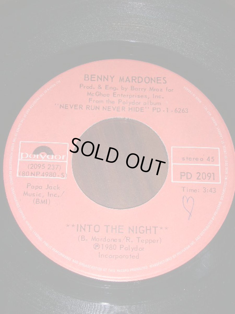 画像1: BENNY MARDONES♪INTO THE NIGHT♪ (1)