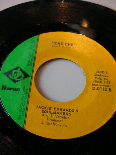 画像1: JACKIE EDWARDS AND SOULMAKERS♪CHE CHE♪