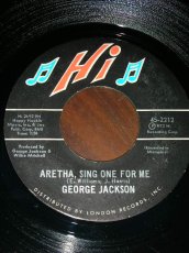 画像1: GEORGE JACKSON♪ARETHA, SING ONE FOR ME♪ (1)