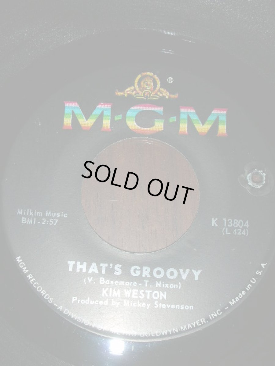 画像1: KIM WESTON♪THAT'S GROOVY♪ (1)