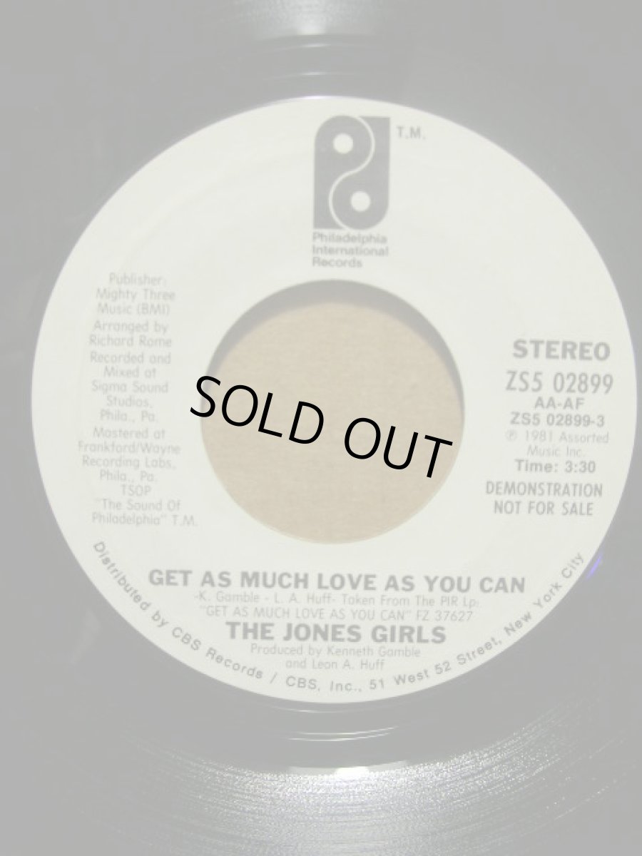 画像2: JONES GIRLS♪GET AS MUCH LOVE AS YOU CAN♪ (2)