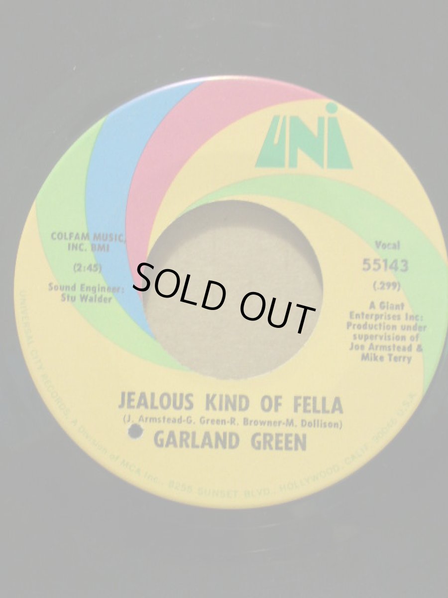 画像1: GARLAND GREEN♪JEALOUS KIND OF FELLA♪ (1)