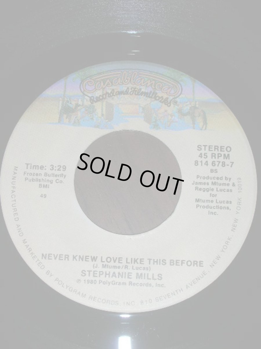 画像1: STEPHANIE MILLS♪NEVER KNEW LOVE LIKE THIS BEFORE♪ (1)