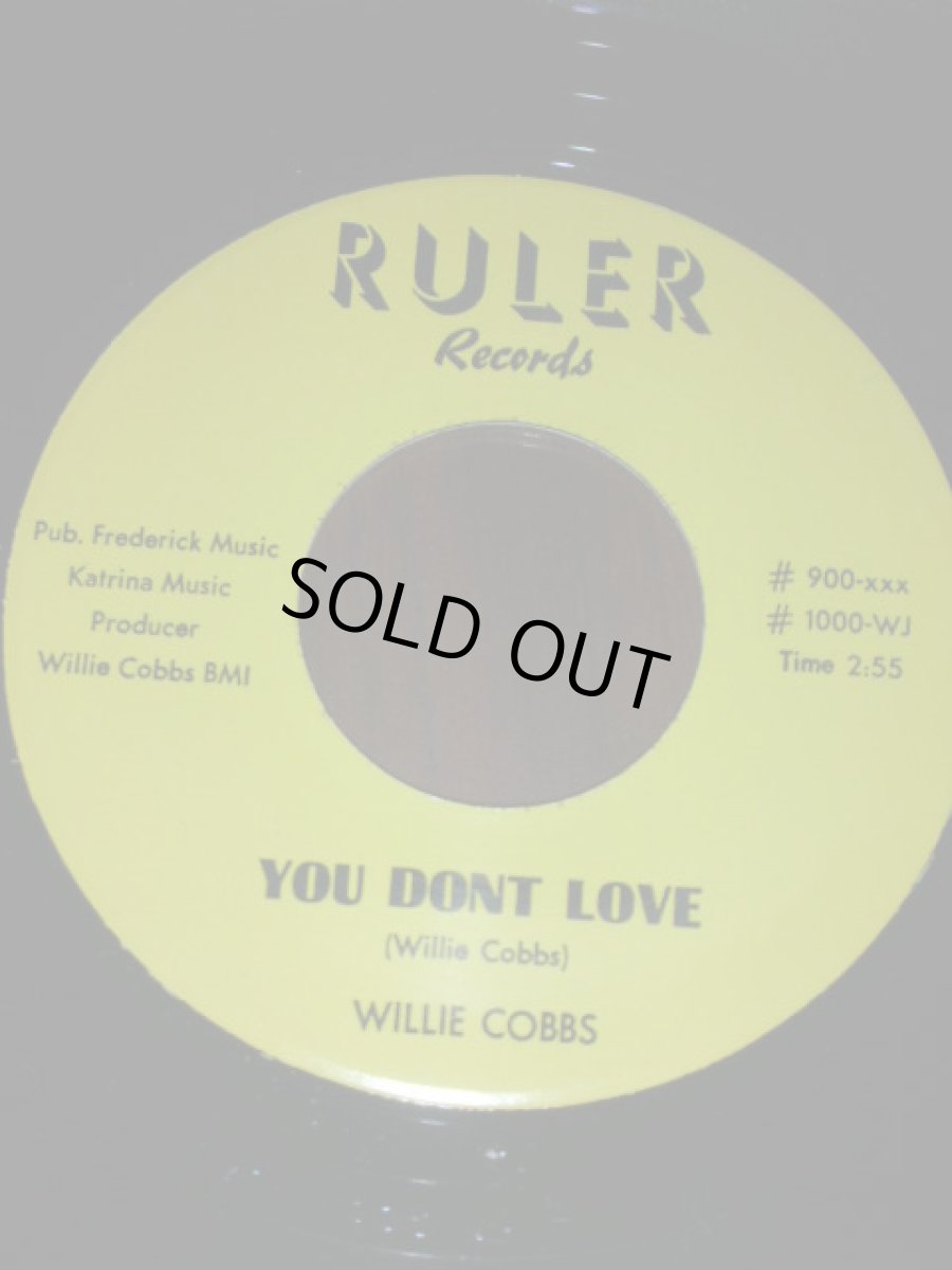 画像1: WILLIE COBB♪YOU DONT LOVE♪ (1)