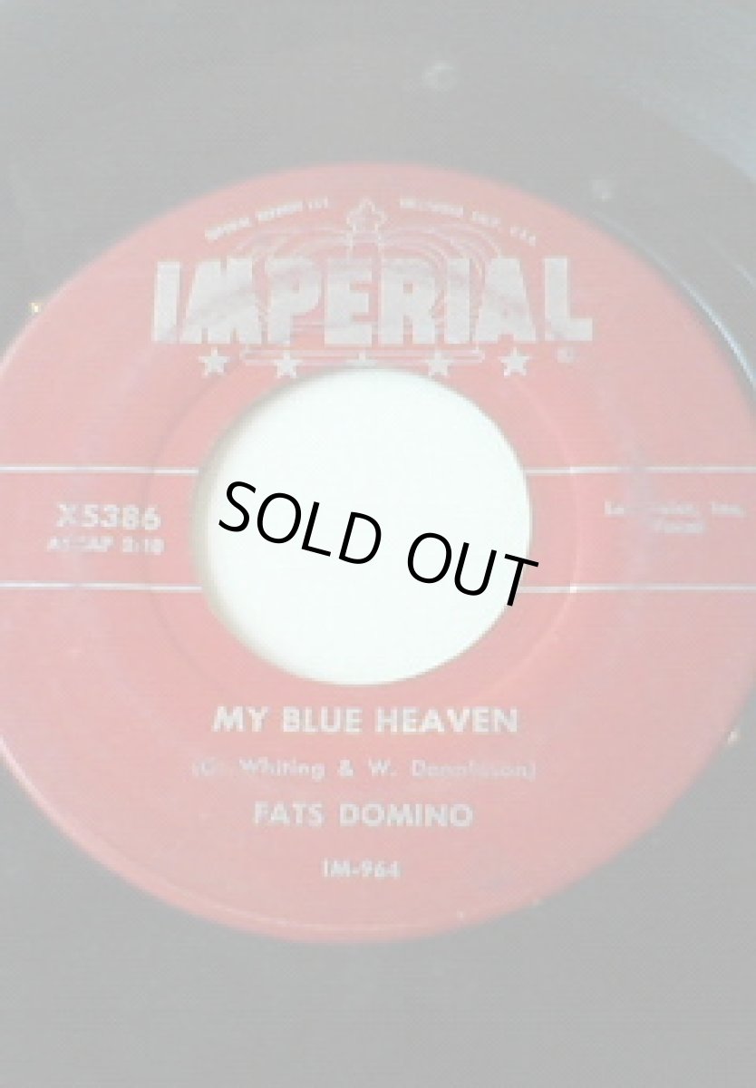 画像1: FATS DOMINO♪MY BLUE HEAVEN♪ (1)