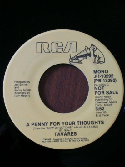 画像1: TAVARES♪A PENNY FOR YOUR THOUGHTS♪