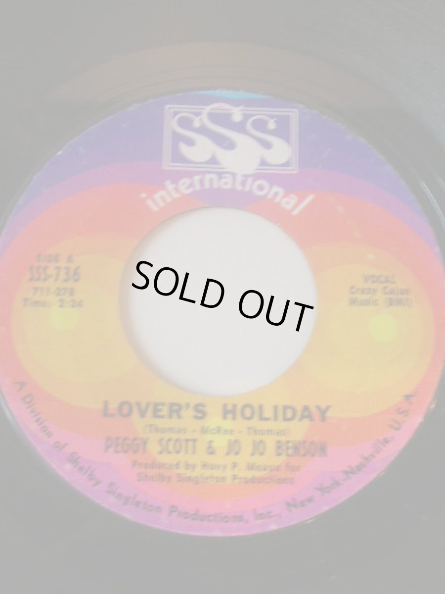 画像1: PEGGY SCOTT & JO JO BENSON♪LOVER'S HOLIDAY♪ (1)