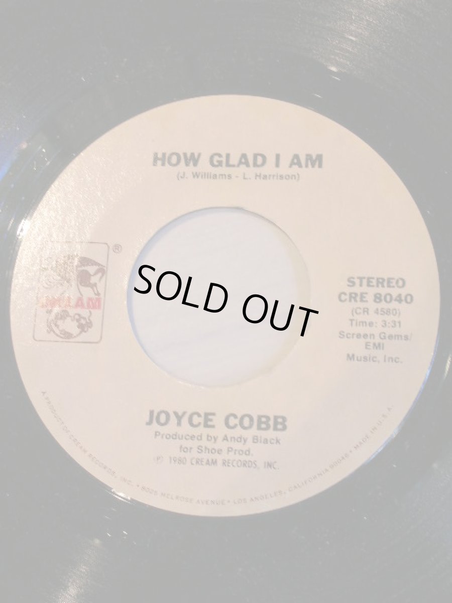 画像1: JOYCE COBB♪HOW GLAD I AM♪ (1)