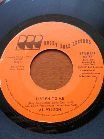 画像1: AL WILSON♪SHOW AND TELL♪