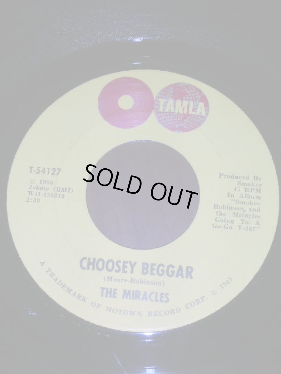 画像1: SMOKEY ROBINSON & THE MIRACLES♪CHOOSEY BEGGAR♪ (1)