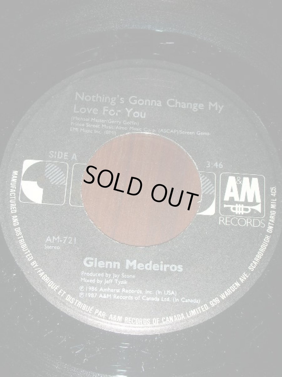 画像1: GLENN MEDEIROS♪NOTHING'S GONNA CHANGE♪ (1)