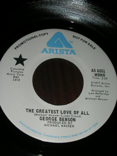 画像1: GEORGE BENSON♪THE GREATEST LOVE OF ALL♪