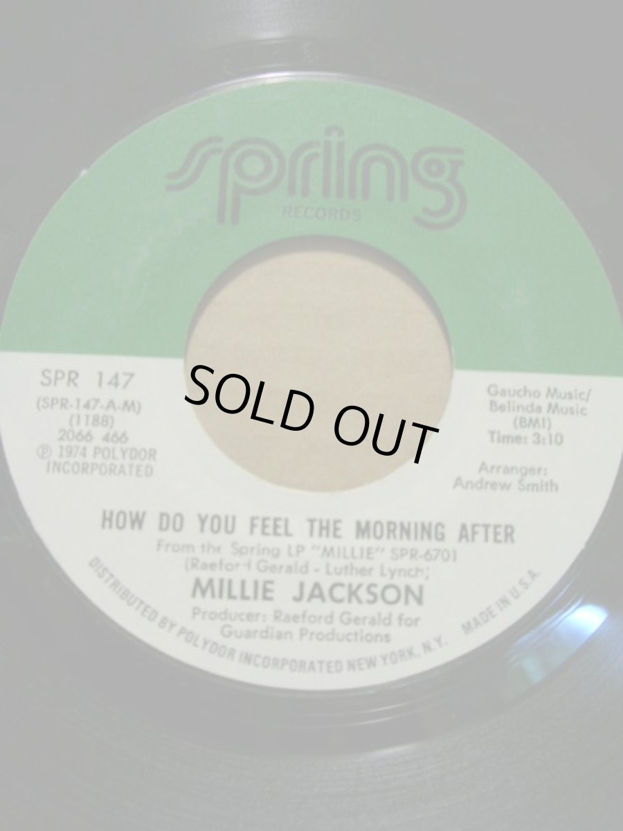 画像1: MILLIE JACKSON♪HOW DO YOU FEEL THE MORNING AFTER♪ (1)