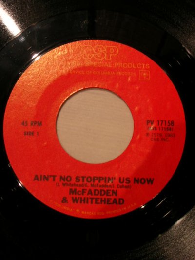 画像1: MCFADDEN & WHITEHEAD♪AIN'T NO STOPPIN' US NOW♪