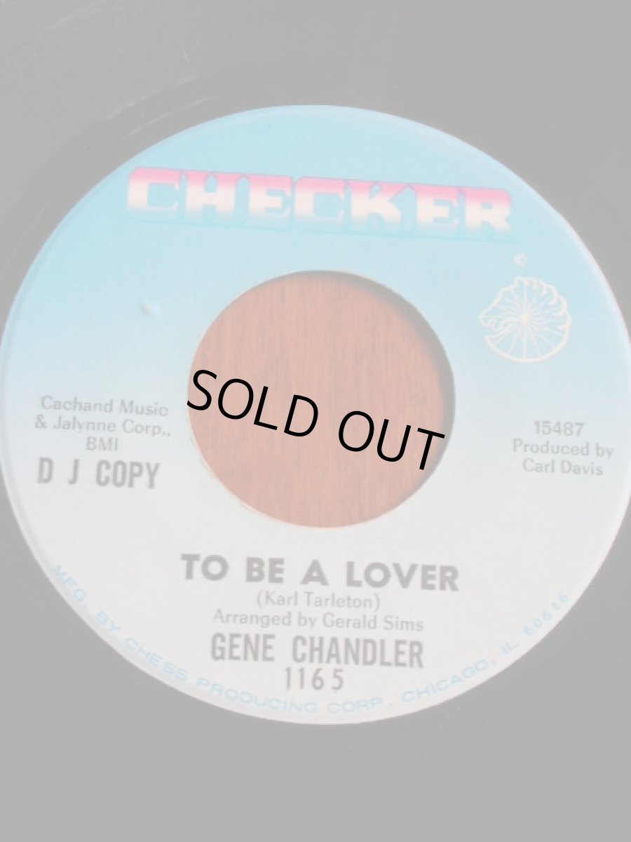 画像1: GENE CHANDLER♪TO BE A LOVER♪ (1)