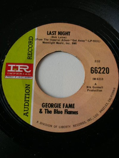 画像1: GEORGIE FAME & THE BLUE FLAMES♪SITTING IN THE PARK♪