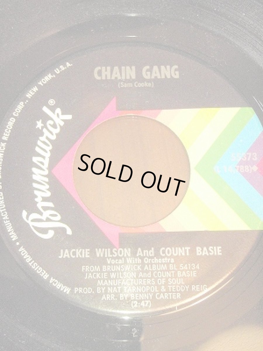 画像1: JACKIE WILSON & COUNT BASIE♪CHAIN GANG♪ (1)