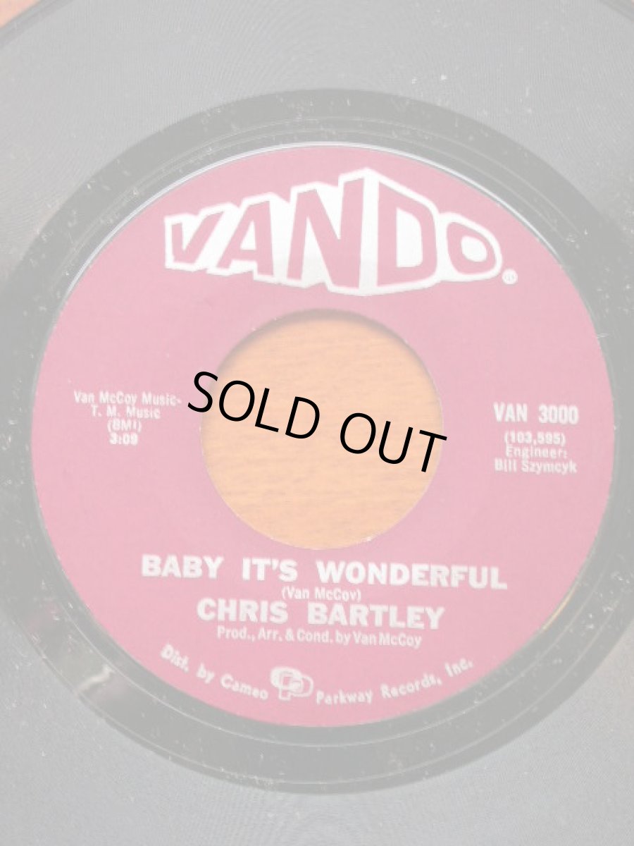 画像1: CHRIS BARTLEY♪BABY IT'S WONDERFUL♪ (1)