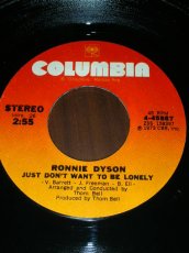 画像1: RONNIE DYSON♪JUST DON'T WANT TO BE LONELY♪ (1)