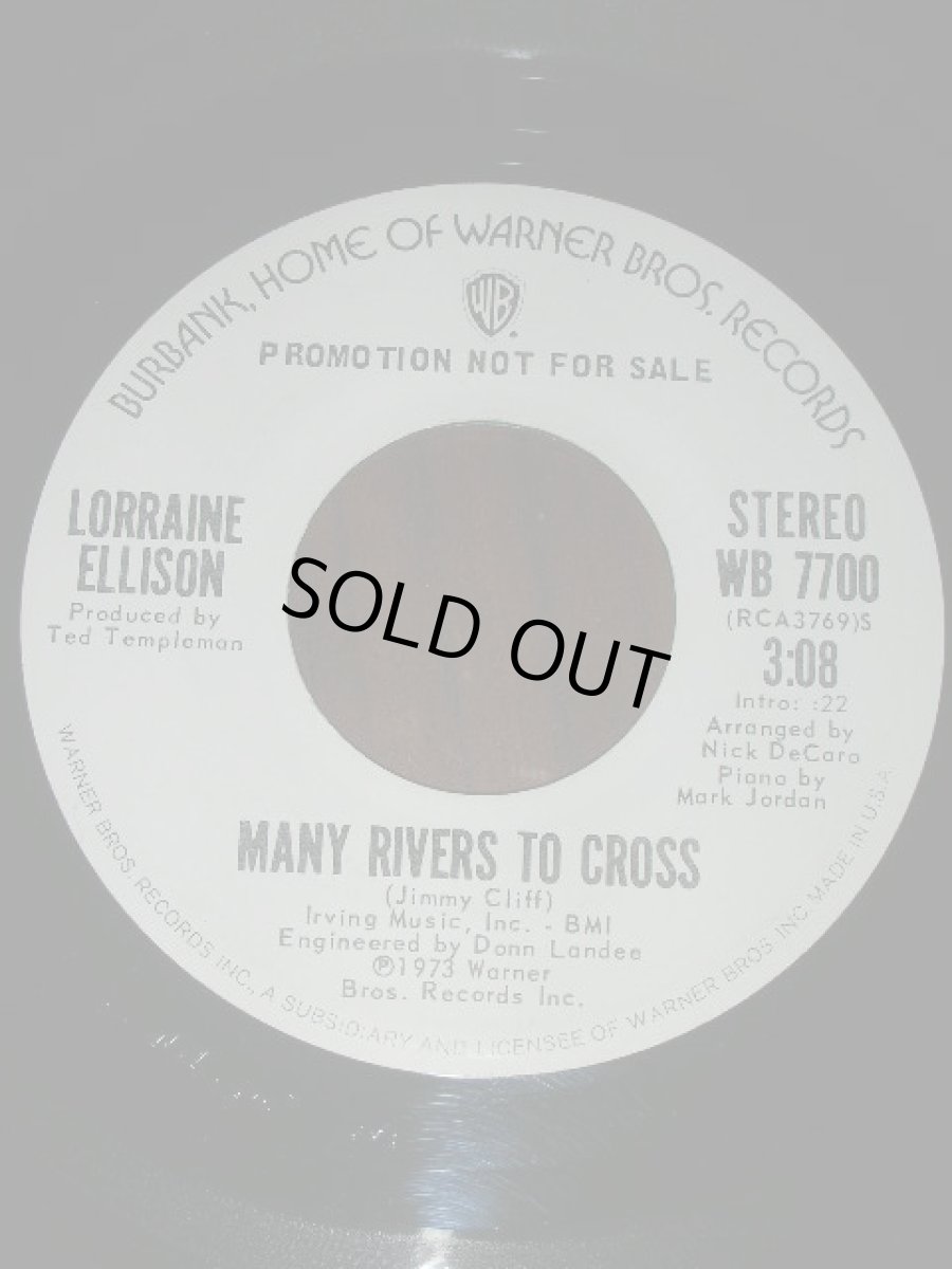 画像1: LORRAINE ELLISON♪MANY RIVERS TO CROSS♪ (1)