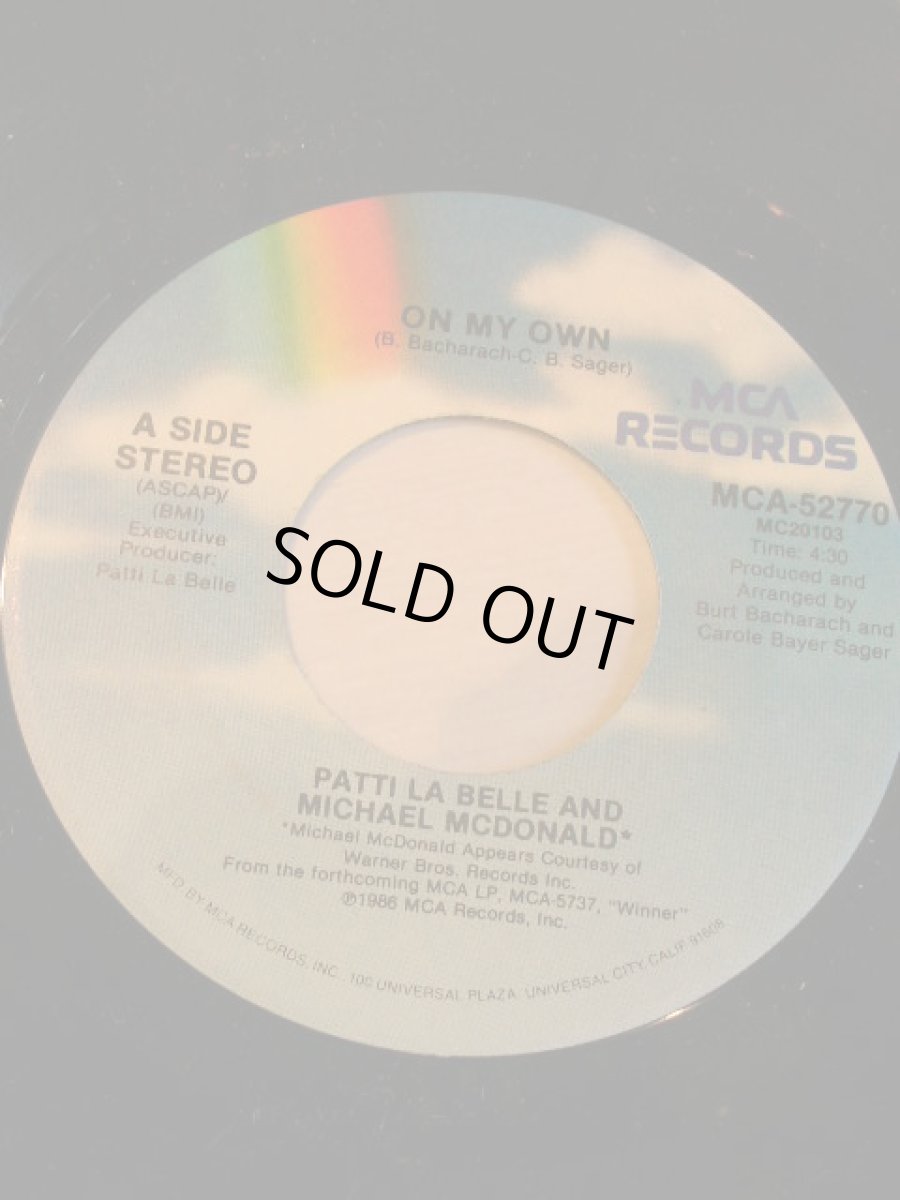 画像1: PATTI LABELLE & MICHAEL MCDONALD♪ON MY OWN♪ (1)